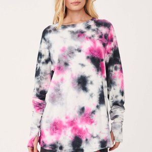 NWT Free People Washed Arden Tee / Cosmo Combo